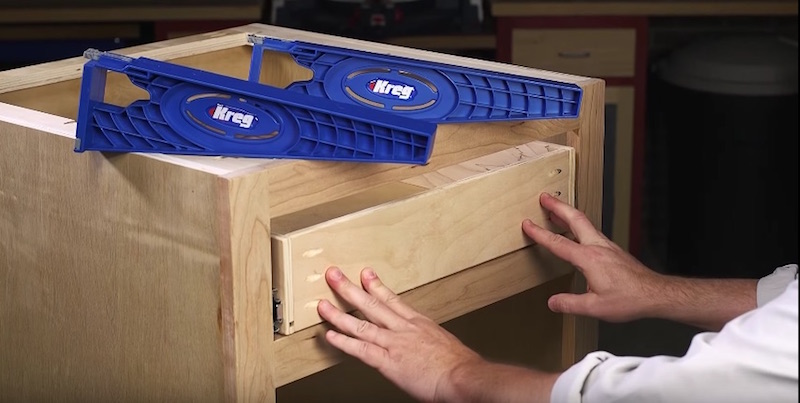 The Kreg Drawer Slide Jig Install Drawers Perfectly Every